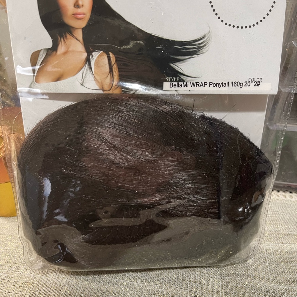 Bellami brand new wrap ponytail 20 inches